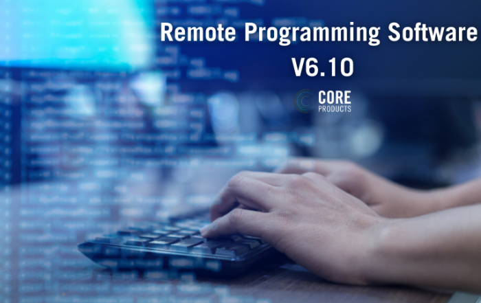 Core Products Remote Programming Software V6.10